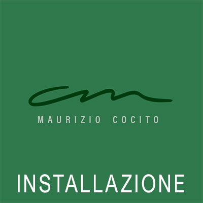 maurizio cocito segnaposto installazioni